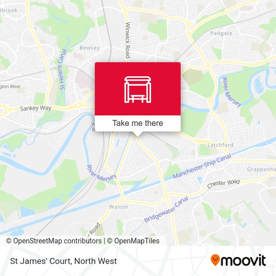 St James' Court map
