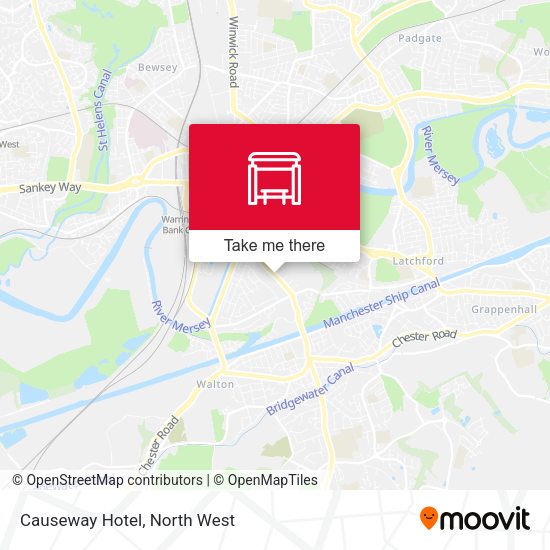 Causeway Hotel map