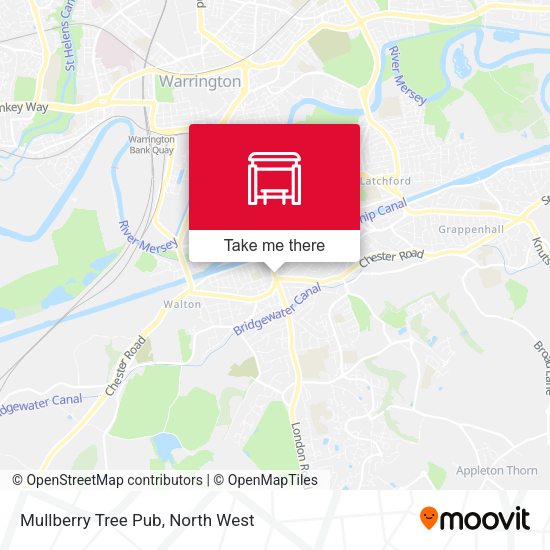 Mullberry Tree Pub map