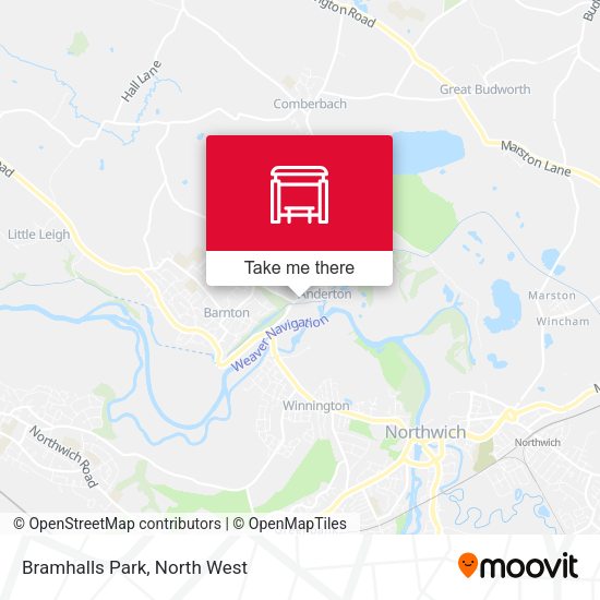 Bramhalls Park map