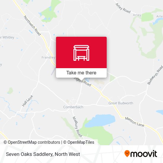 Seven Oaks Saddlery map