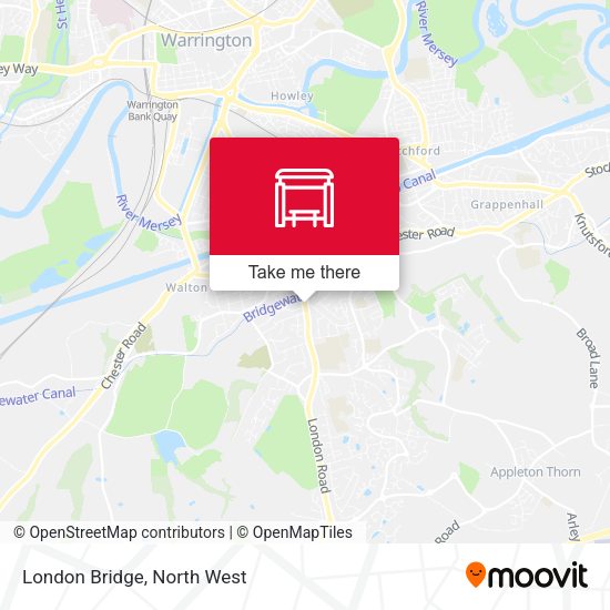 London Bridge map