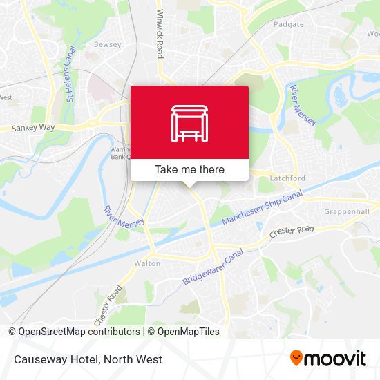 Causeway Hotel map
