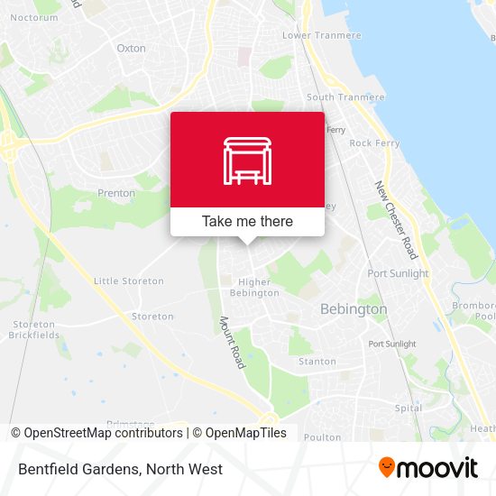 Bentfield Gardens map