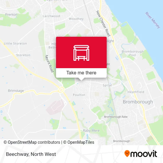 Beechway map