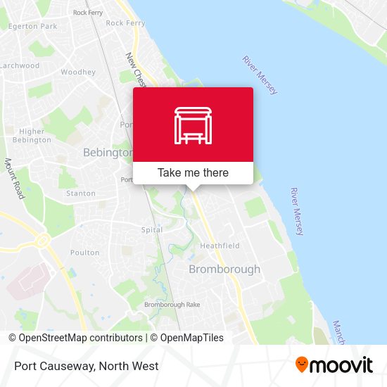 Port Causeway map