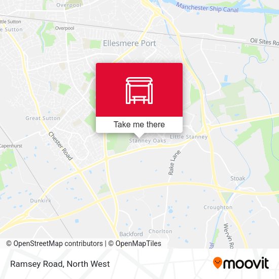 Ramsey Road map