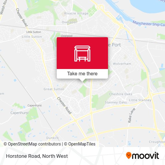 Horstone Road map