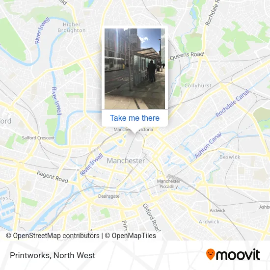 Printworks map