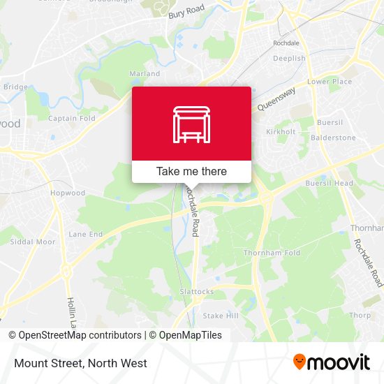 Mount Street map