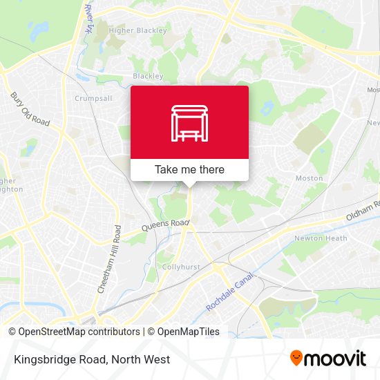 Kingsbridge Road map