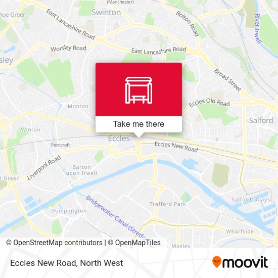 Eccles New Road map
