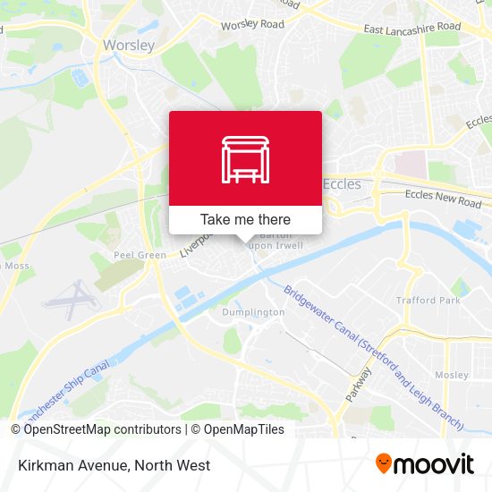 Kirkman Avenue map