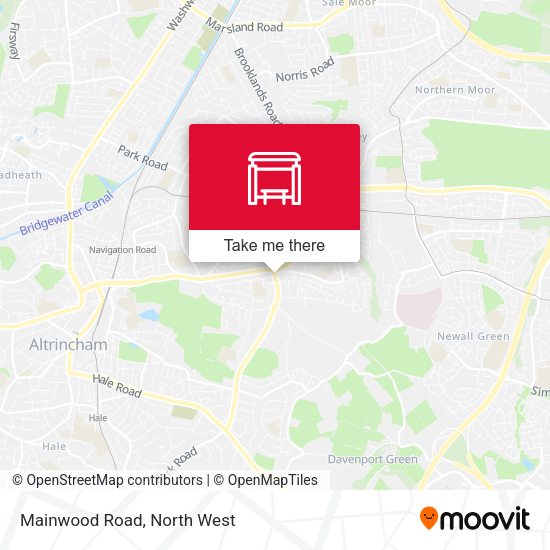 Mainwood Road map