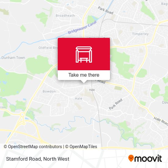 Stamford Road map