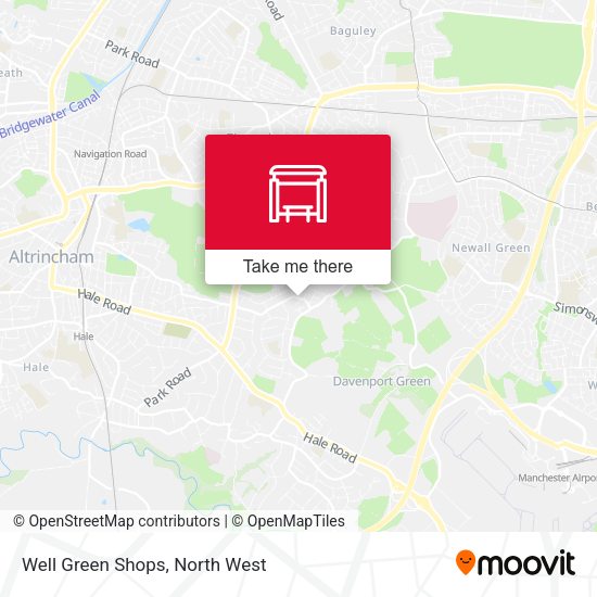 Well Green Shops map