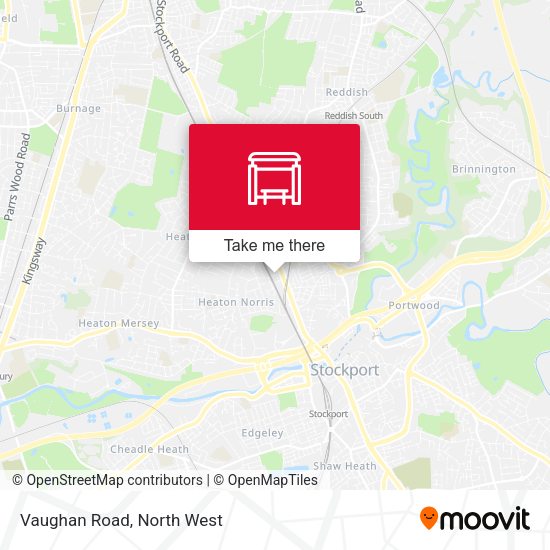 Vaughan Road map
