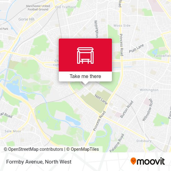 Formby Avenue map