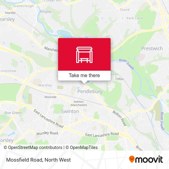 Mossfield Road map