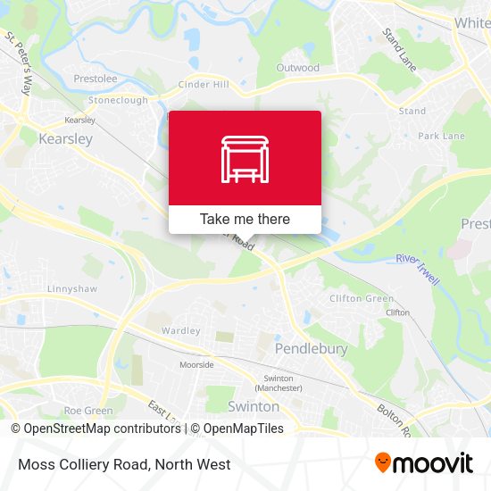 Moss Colliery Road map