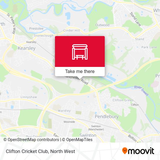 Clifton Cricket Club map