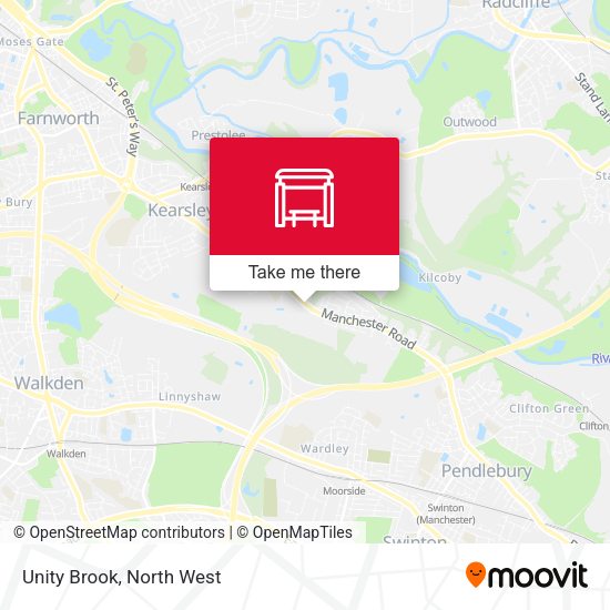 Unity Brook map