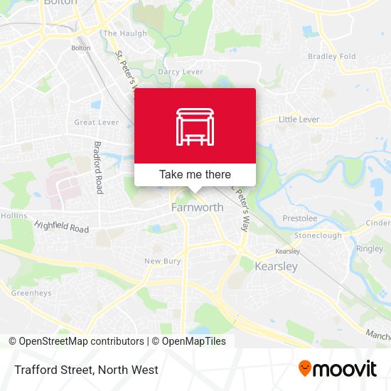 Trafford Street map