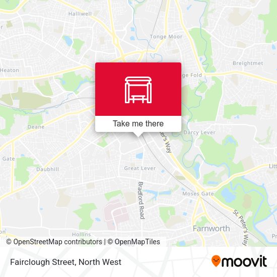 Fairclough Street map
