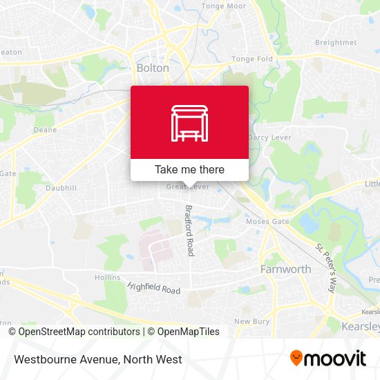 Westbourne Avenue map
