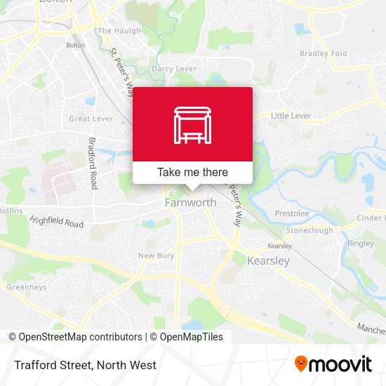 Trafford Street map