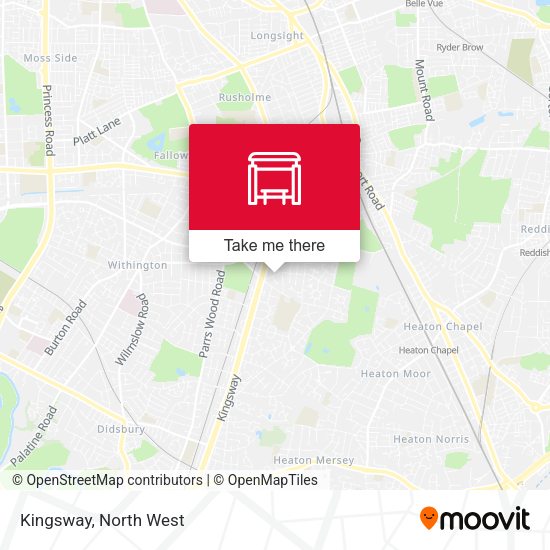 Kingsway map
