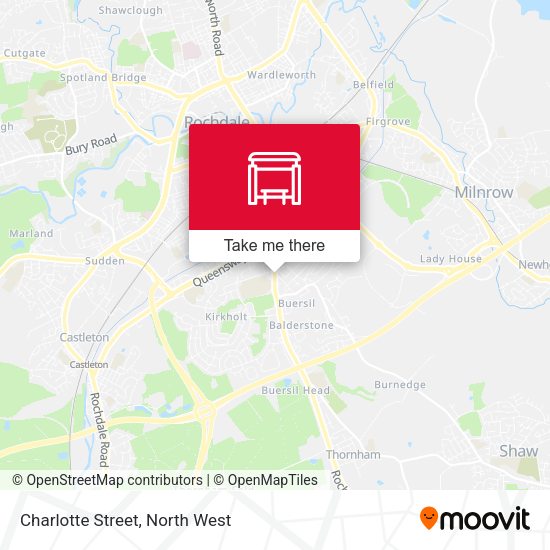 Charlotte Street map