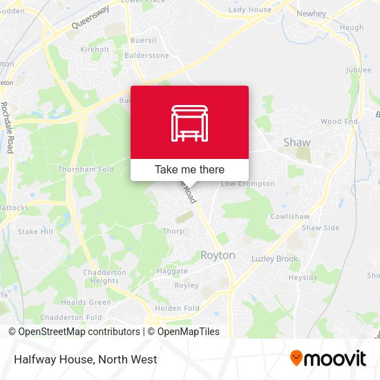 Halfway House map