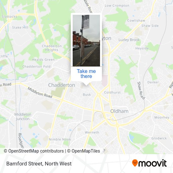 Bamford Street map