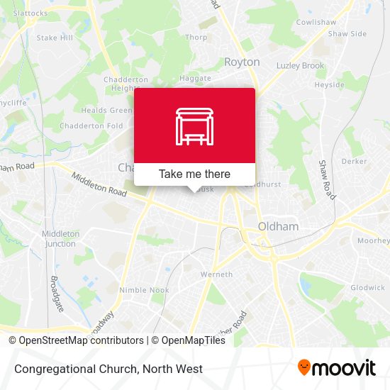 Congregational Church map