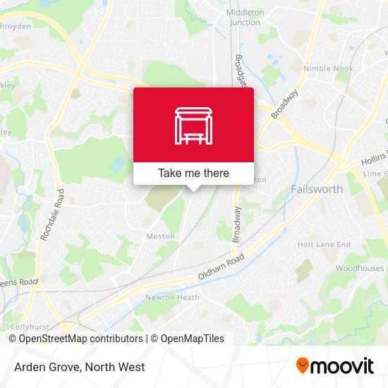 Arden Grove map