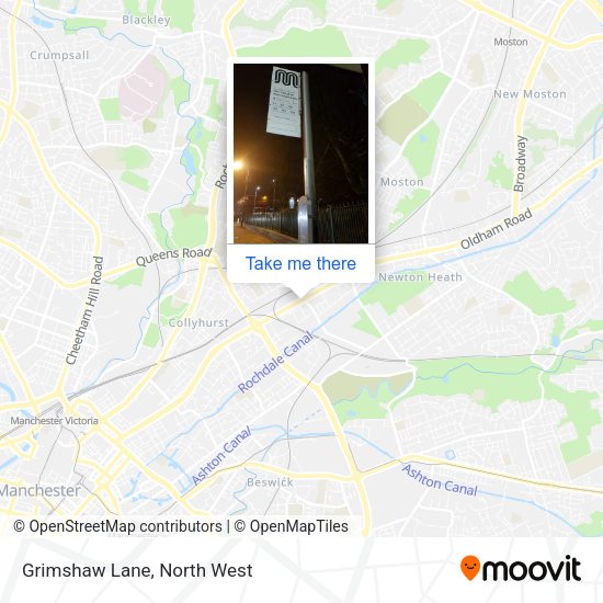 Grimshaw Lane map
