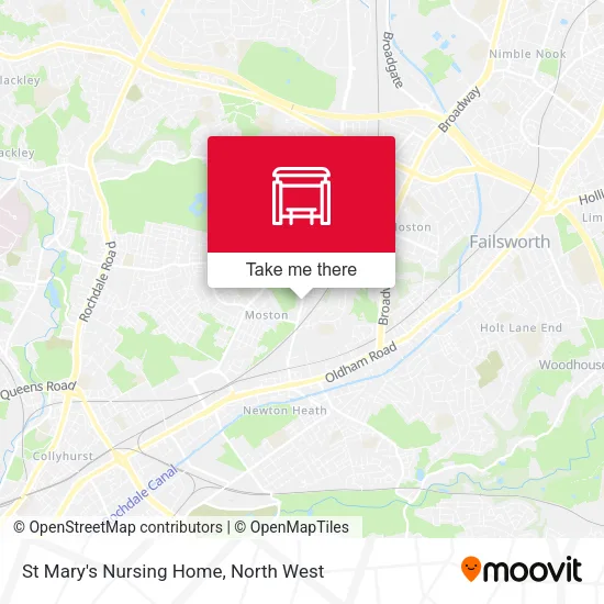 St Mary's Nursing Home map