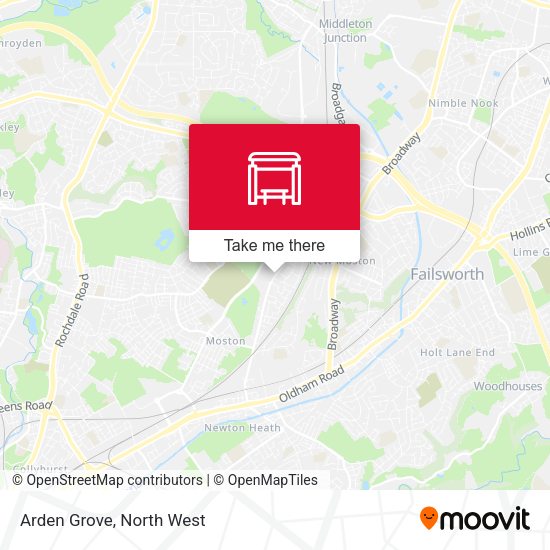 Arden Grove map