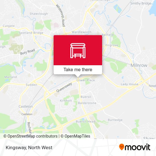 Kingsway map