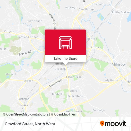 Crawford Street map