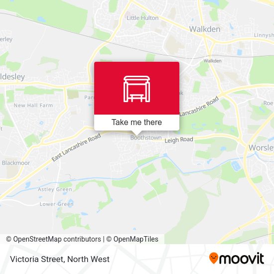 Victoria Street map
