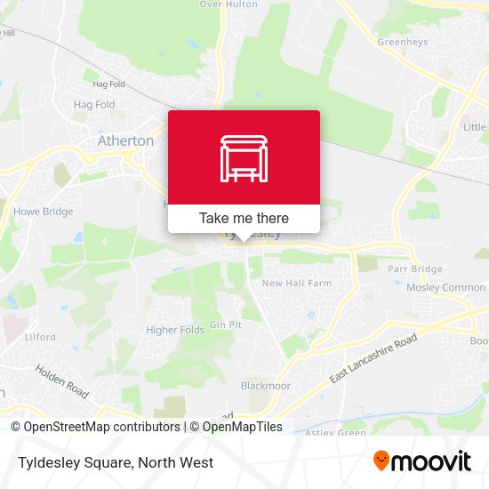 Tyldesley Square map