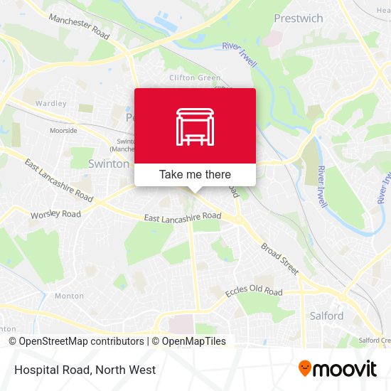 Hospital Road map