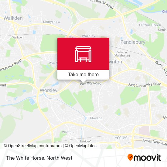 The White Horse map