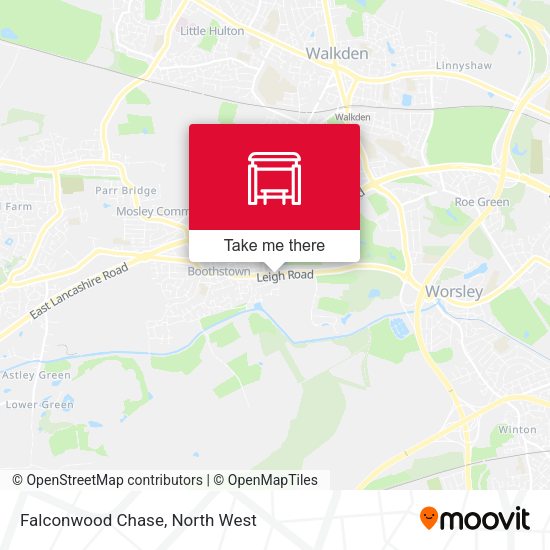 Falconwood Chase map