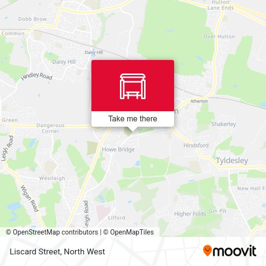Liscard Street map