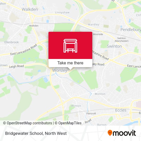 Bridgewater School map