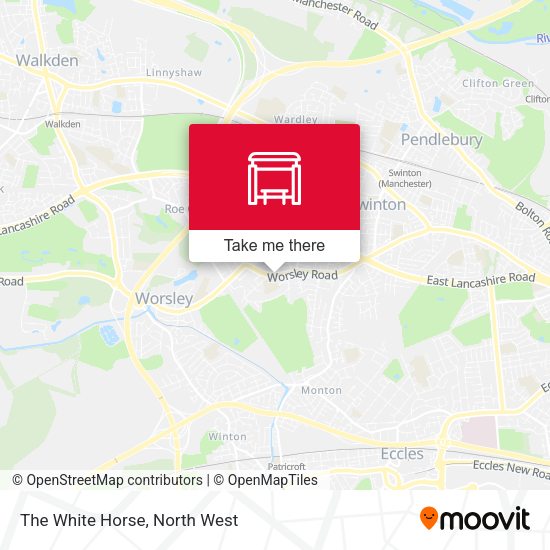 The White Horse map