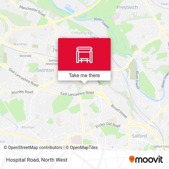 Hospital Road map
